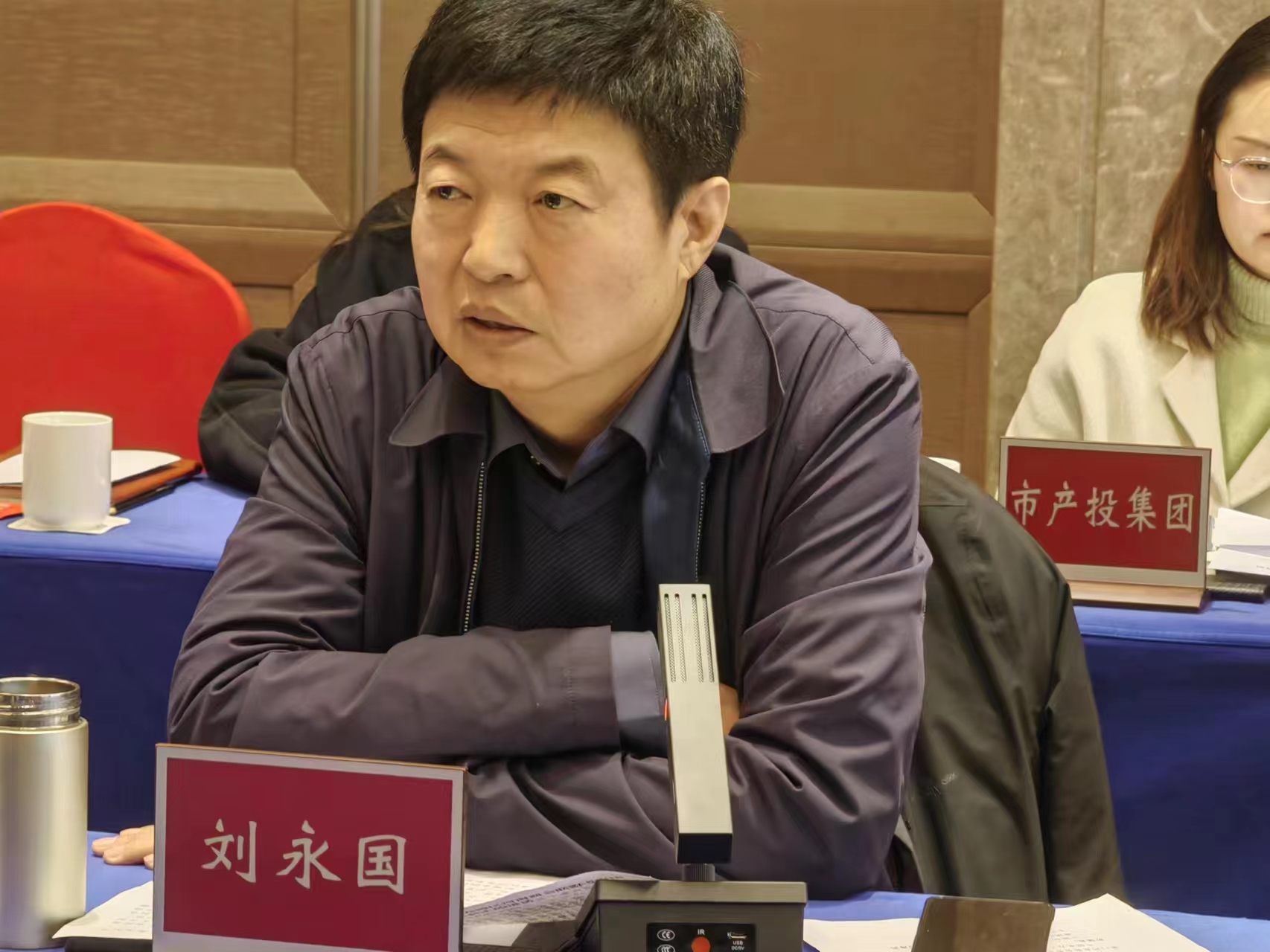 李林主持召开粤港澳大湾区河南商会莅宛项目考察座谈会2.jpg